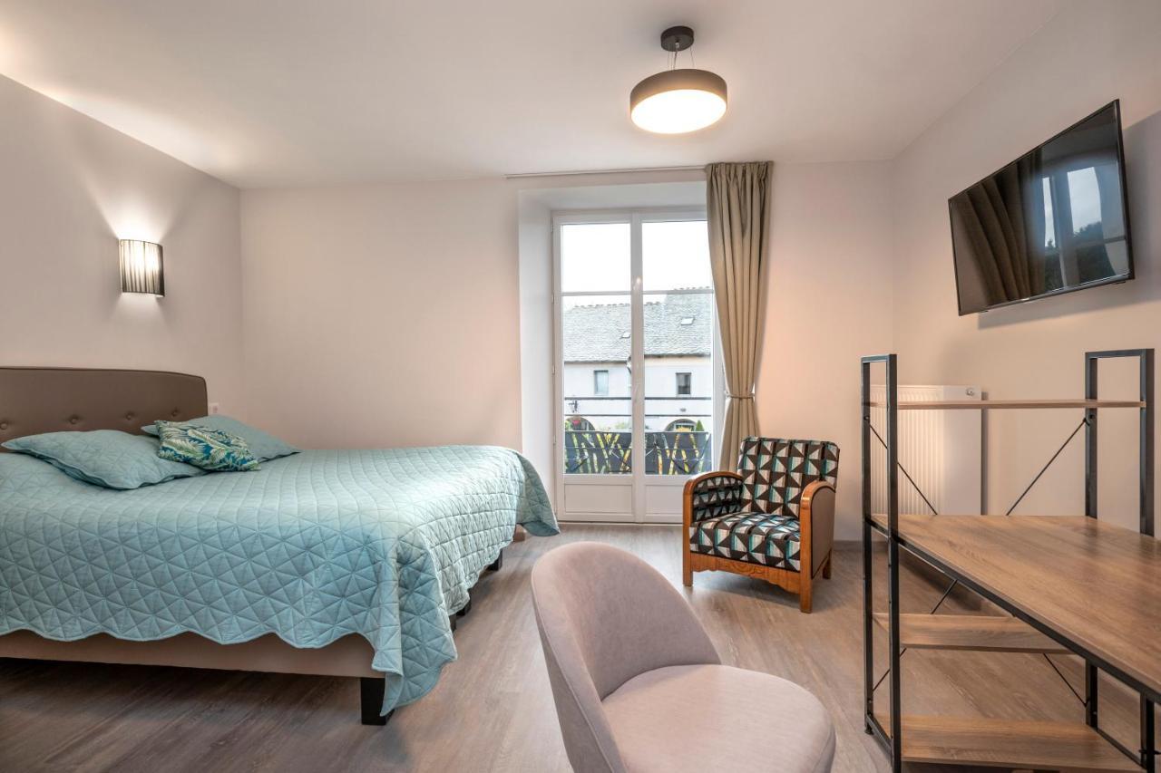 Hotel Restaurant De La Poste Et La Grange Detente, Espace Bien-Etre Châteauneuf-de-Randon Kültér fotó