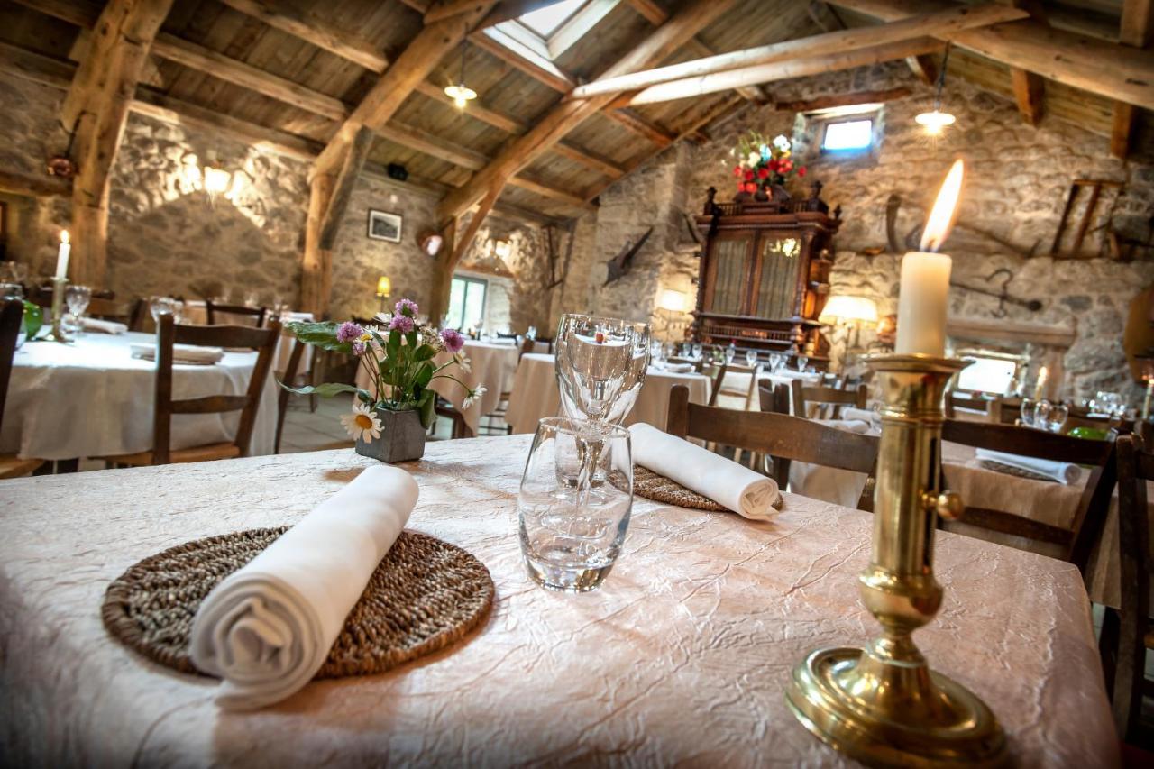 Hotel Restaurant De La Poste Et La Grange Detente, Espace Bien-Etre Châteauneuf-de-Randon Kültér fotó