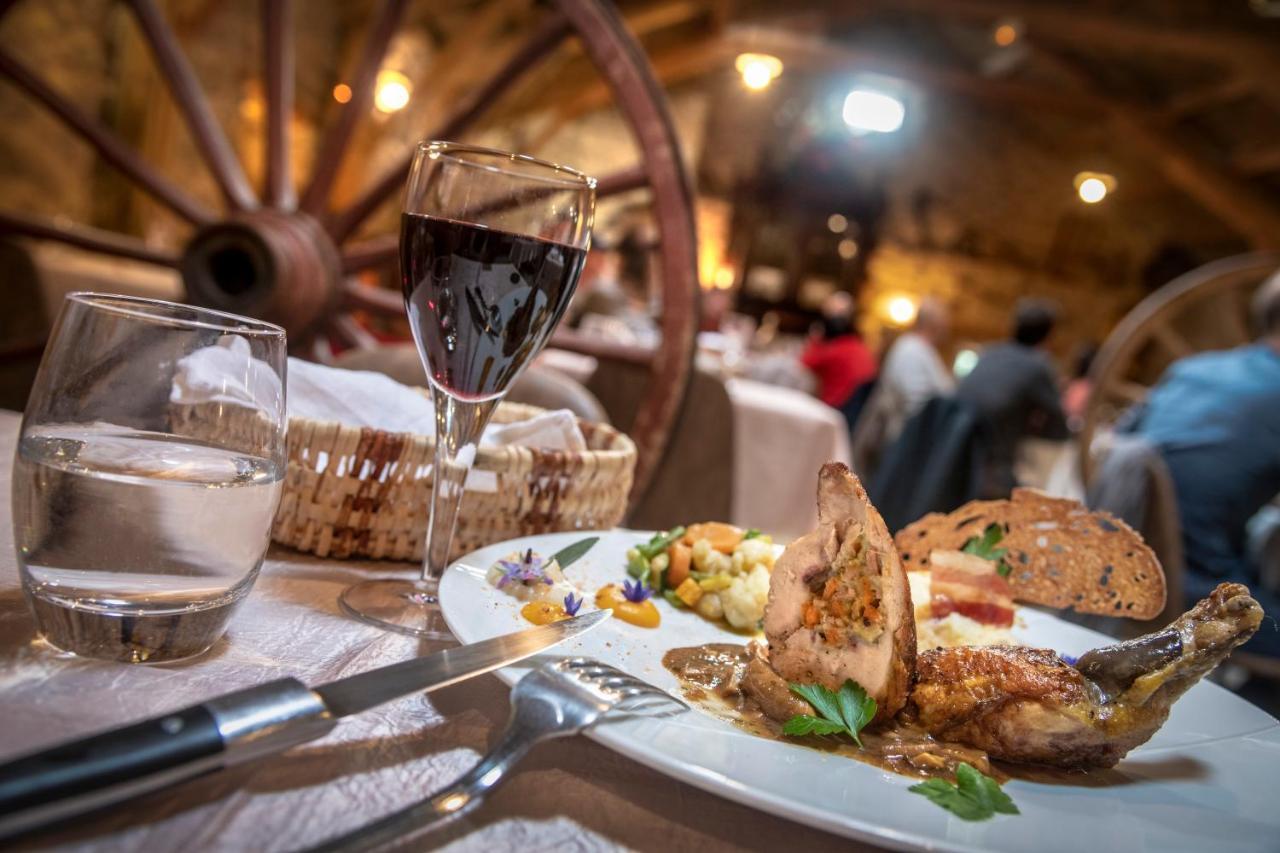 Hotel Restaurant De La Poste Et La Grange Detente, Espace Bien-Etre Châteauneuf-de-Randon Kültér fotó
