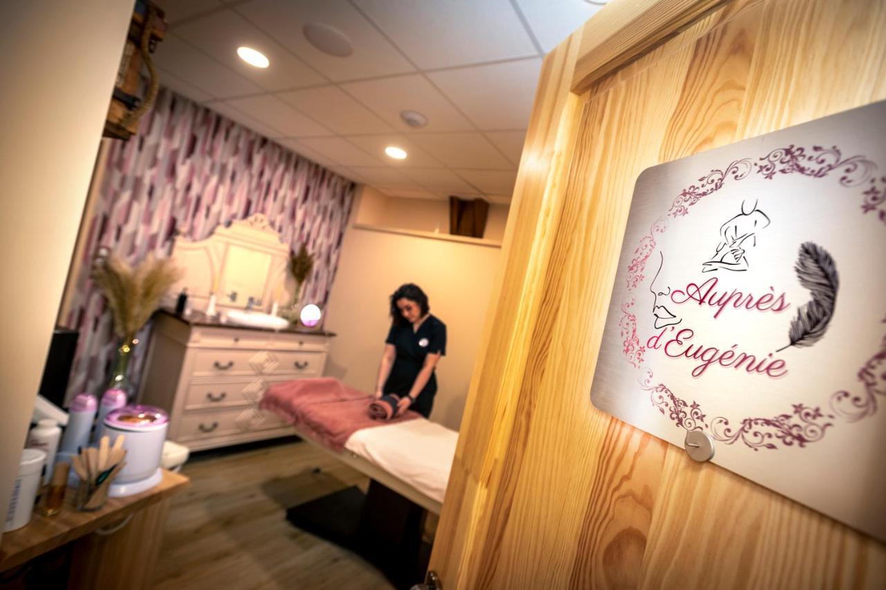 Hotel Restaurant De La Poste Et La Grange Detente, Espace Bien-Etre Châteauneuf-de-Randon Kültér fotó