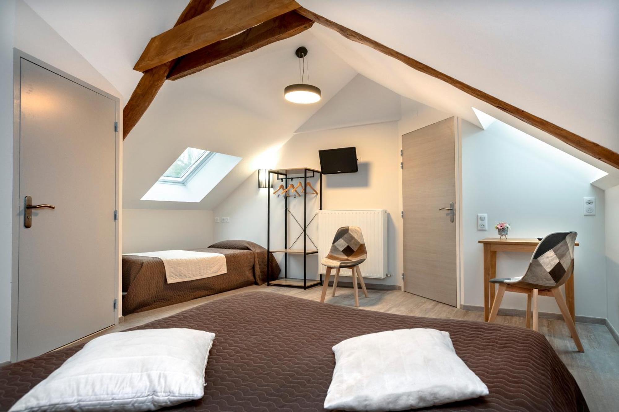 Hotel Restaurant De La Poste Et La Grange Detente, Espace Bien-Etre Châteauneuf-de-Randon Szoba fotó