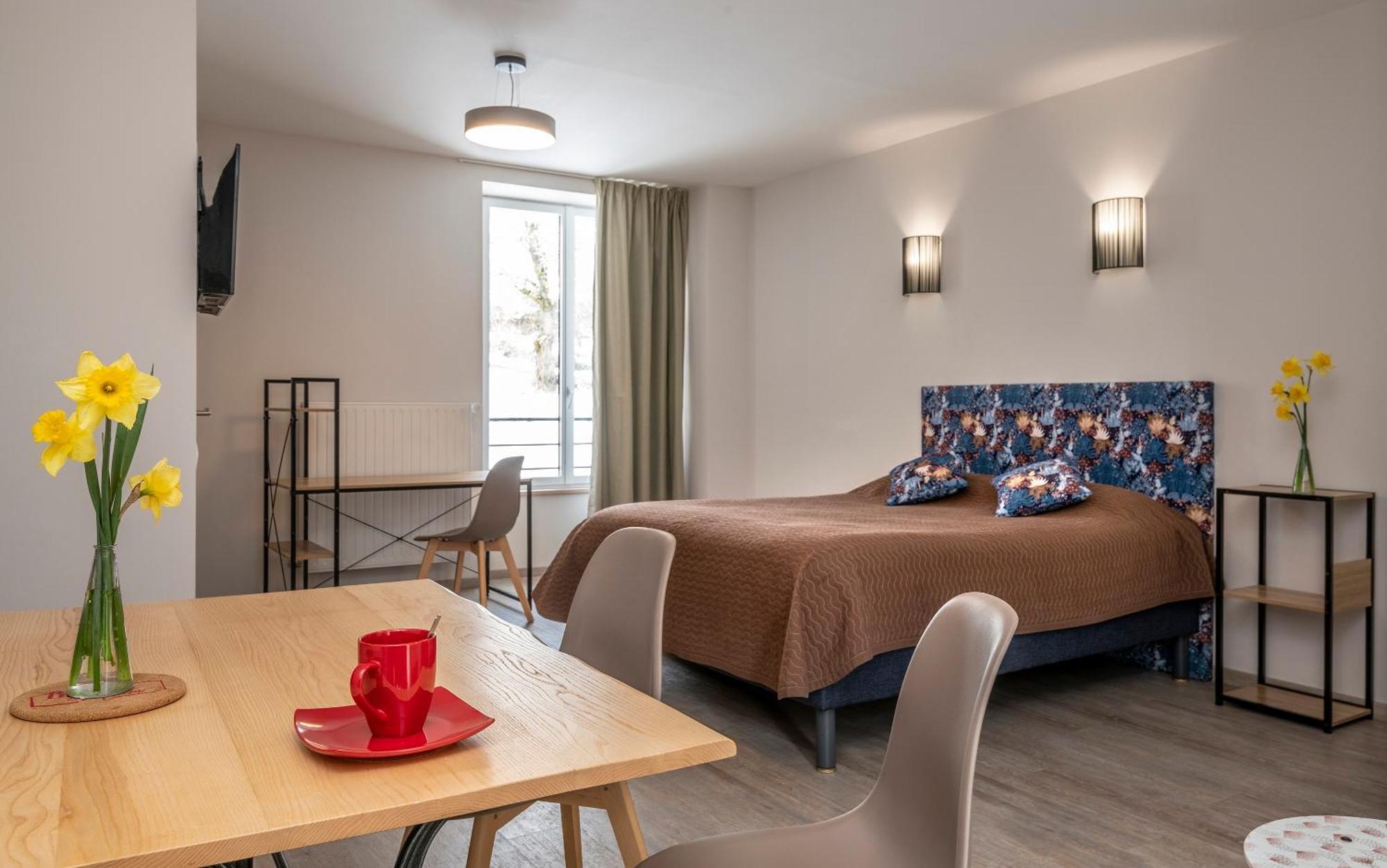 Hotel Restaurant De La Poste Et La Grange Detente, Espace Bien-Etre Châteauneuf-de-Randon Szoba fotó