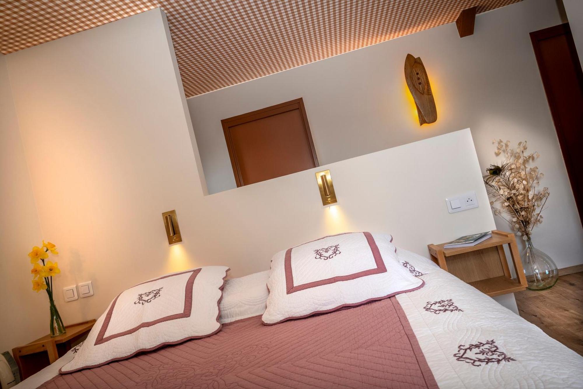 Hotel Restaurant De La Poste Et La Grange Detente, Espace Bien-Etre Châteauneuf-de-Randon Szoba fotó