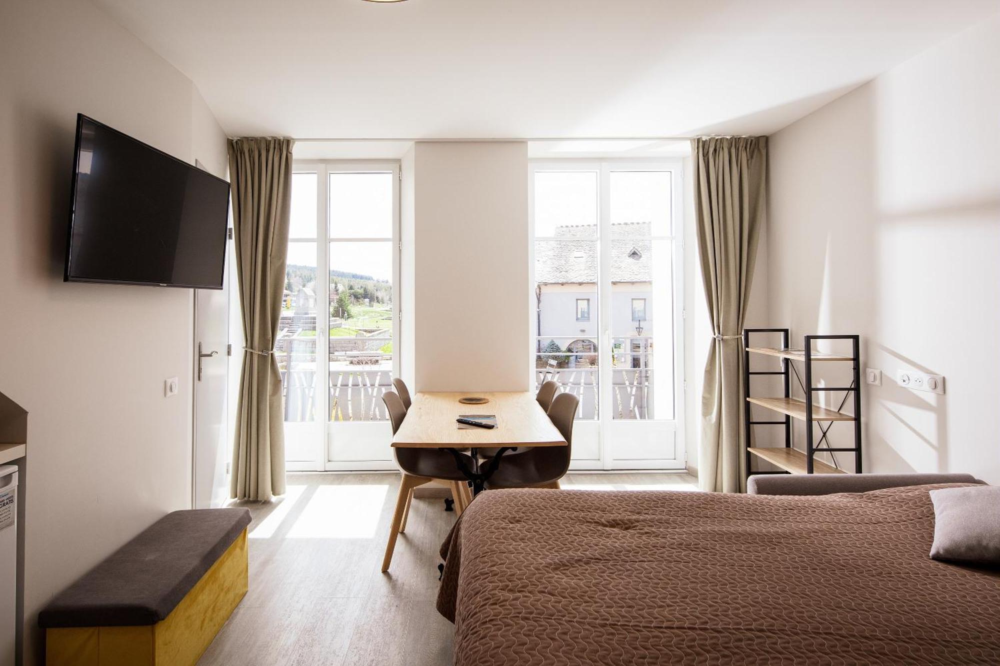 Hotel Restaurant De La Poste Et La Grange Detente, Espace Bien-Etre Châteauneuf-de-Randon Szoba fotó
