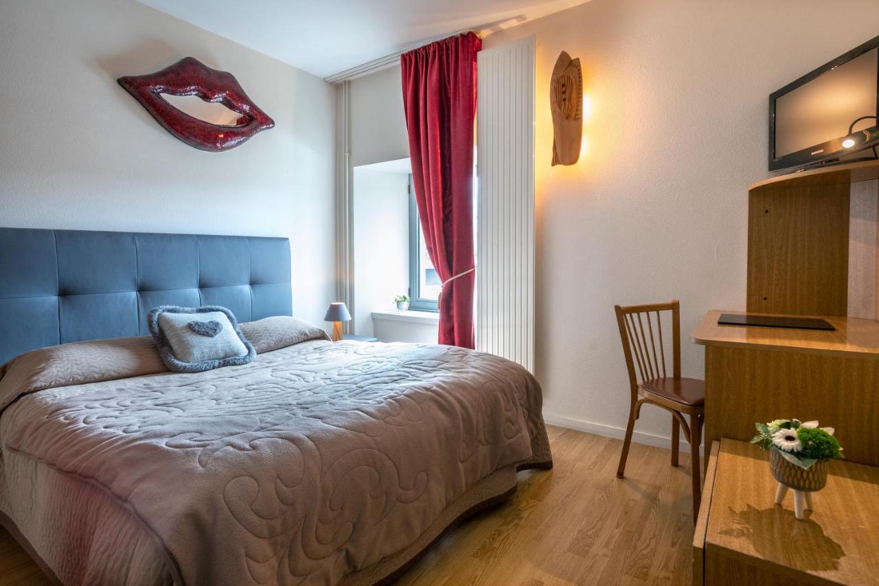 Hotel Restaurant De La Poste Et La Grange Detente, Espace Bien-Etre Châteauneuf-de-Randon Kültér fotó